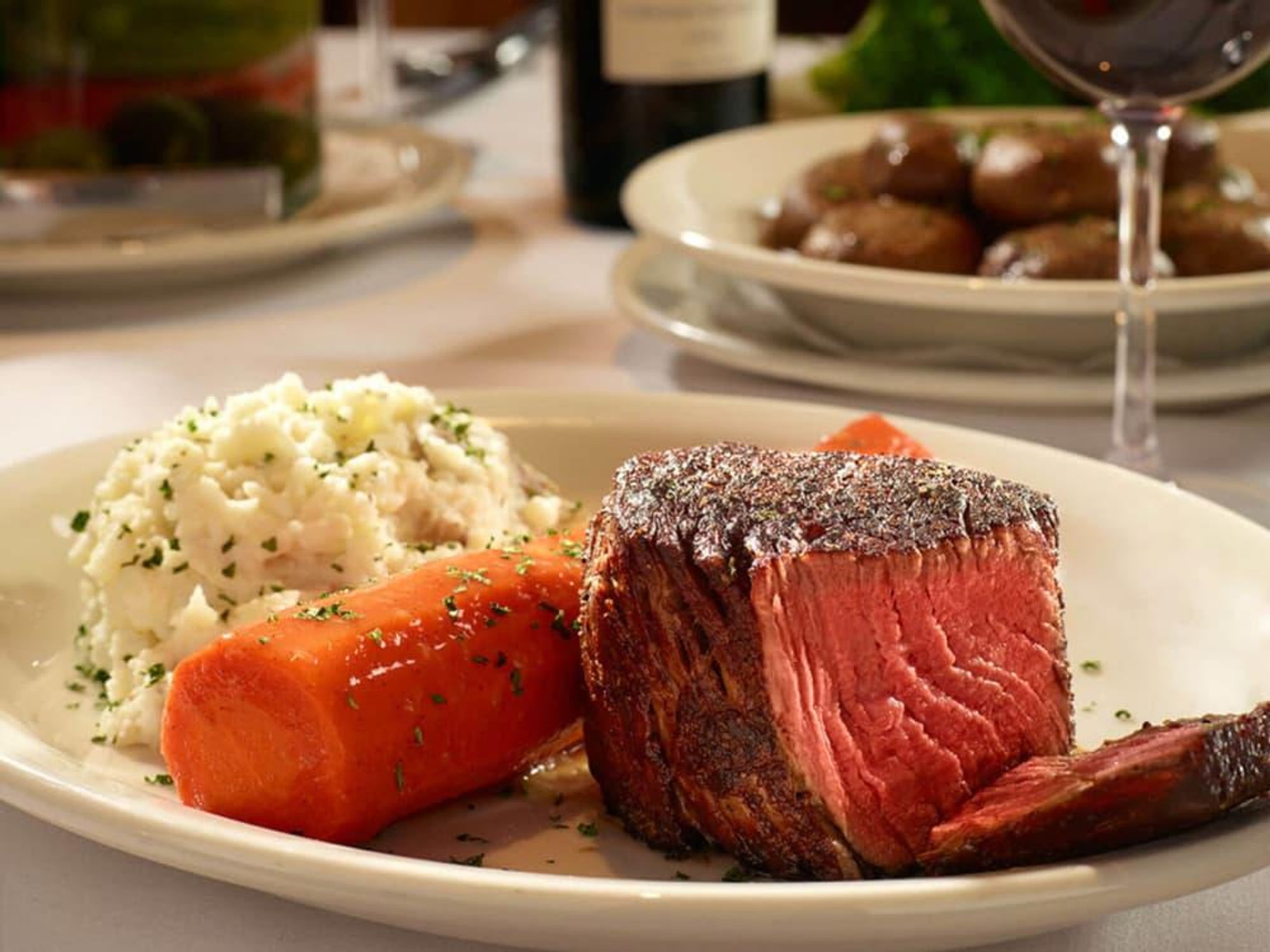 Prime filet at Bob's Steak & Chop House